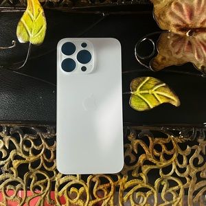 iPhone 13 Pro Silver  Back Glass Big Hole Replacement Part